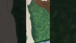 painting grass lawn sbmowing artist artshorts portraitpainter artwork tobecontinued wow [upl. by Rhine]