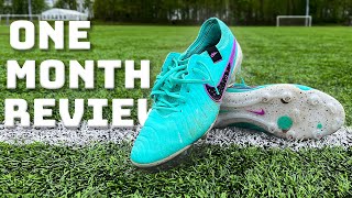 ONE MONTH REVIEW  Nike Tiempo Legend 10 Elite [upl. by Sirrom274]