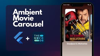 Build a Dynamic Movie Carousel in Flutter Using TMDb API [upl. by Ayanahs]