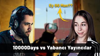 10000DAYS YABANCI YAYINCILARA ACIMIYOR  PUBG YAYINCILAR KARŞILAŞIYOR  390 [upl. by Armanda]