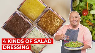 Salad Dressing 4ways  SIMPOL  CHEF TATUNG [upl. by Oakman]