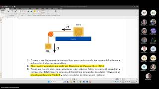 Explicación ejercicio 1 Unidad 2 Dinamica [upl. by Enoid]