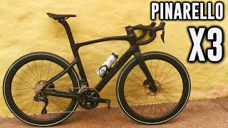 Pinarello X3  La nuova Bici da Strada di Pier  MTBT [upl. by Klarrisa]