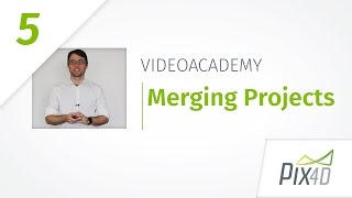 Merging projects in Pix4Dmapper  Pix4Dmapper Video Tutorial 5 [upl. by Sollie]