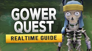 RS3 Gower Quest – Realtime Quest Guide [upl. by Arianie]