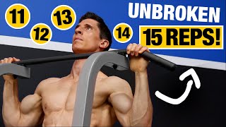 How to Do 15 PULLUPS OR MORE in a Row GUARANTEED [upl. by Miltie]