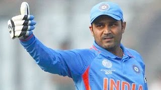 Virender Sehwag 82 vs Australia  World Cup Final 2003 [upl. by Aissej]