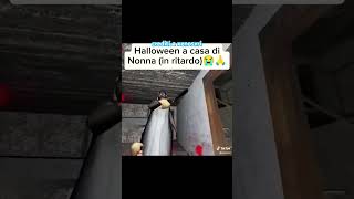 Halloween a casa di mia nonna in ritardo☠☠ divertente granny memes [upl. by Marleen604]