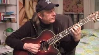 Gold Spandau Ballet Guitar Lesson Part 2 by Siggi Mertens [upl. by Gnous647]