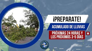 ¡PREPÁRATE ACUMULADO DE LLUVIAS EN LAS PRÓXIMAS 24 HORAS Y LOS PRÓXIMOS 35 DÍAS [upl. by Neesay]