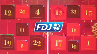 CALENDRIER DE LAVENT FDJ 2024 🍀 GRATTAGE DES 24 CASES [upl. by Lapides]