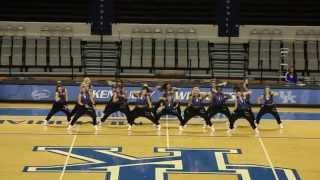 University of Kentucky Dance Team Hip Hop Nationals Preview 2013 [upl. by Bayard]