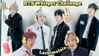 BTS Whisper Challenge  Real Hindi Dub  Run Ep41 [upl. by Zilef]