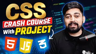 CSS Crash Course For Beginners  Complete CSS Tutorial with Project [upl. by Ettevram563]