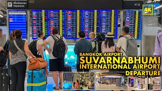 Bangkok Suvarnabhumi AirportBangkok International Airport  Departure [upl. by Nitsirc]