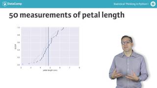 Python Tutorial Statistical Thinking in Python I Part 3 [upl. by Jaan]