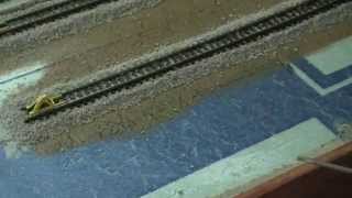 Ballasting for N gauge trains [upl. by Boris]