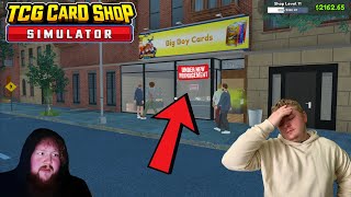 Trading Cards and Big Dreams Opening a New Location for Caseoh TCG Card Shop Simulator [upl. by Etiuqal]