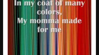 Dolly Parton Coat of many colors with lyrics [upl. by Lindie]