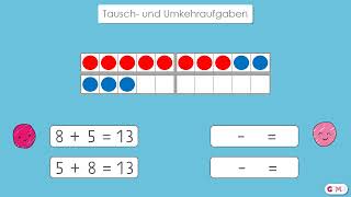 Tausch  und Umkehraufgaben  Klasse 1 [upl. by Jerald]