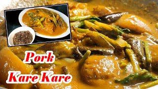 PORK KARE KARE  Kare Kareng Baboy  Easy Recipe  Lutong Pinoy [upl. by Snebur]