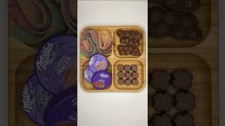 Filling platter with sweets asmr  shorts [upl. by Edina]