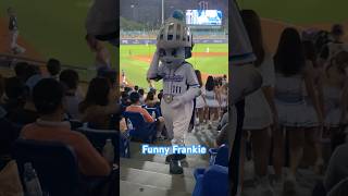 Frankie amp Fubon Angels cheer girls baseball team野球チアガール [upl. by Sheng178]