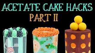 Acetate Cake Hacks Part 2 [upl. by Vevina]