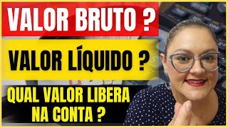 🔴 QUAL VALOR LIBERA NA CONTA   VALOR BRUTO ou LÍQUIDO   CONSIGNADO INSS  ANIELI EXPLICA [upl. by Shadow]