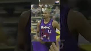 Vince Carters EPIC Dunk on Dikembe Mutumbo 😱🔥 VinceCarter NBAHighlights [upl. by Oicnedurp]