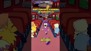 Bart convierte a Homero en monigote 🎃simpsons [upl. by Zipah340]