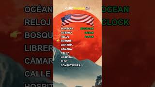 Pon a prueba tu vocabulario en ingles inglés english cursodeingles inglesonline quiz facts [upl. by Ahsienek]