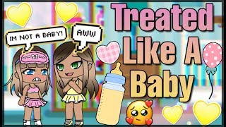 Treated Like A Baby  Gacha Life Mini Movie  Gacha Verse GLMM [upl. by Wallach]