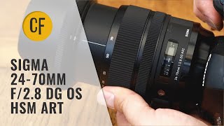 Sigma 2470mm f28 DG OS HSM lens review with samples [upl. by Caddric]