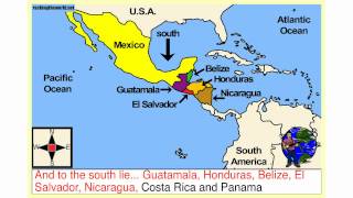 The Central America Geography Song amp Video Rocking the World [upl. by Dylane848]