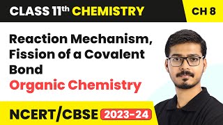 Reaction Mechanism Fission of a Covalent Bond  Organic Chemistry  Class 11 Chemistry Chapter 8 [upl. by Wira760]