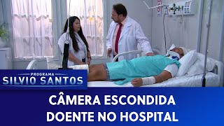 Doente no Hospital  Sick in The Hospital Prank  Câmeras Escondidas 030222 [upl. by Ostler]