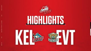 Kelowna Rockets at Everett Silvertips 315  WHL Highlights 202324 [upl. by Tnemelc]