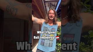 What I Spent a Day in Bali Indonesia [upl. by Yllod]