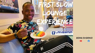 TRAVEL HARTIES My First SLOW LOUNGE Experience  Lanseria Airport [upl. by Inajna327]