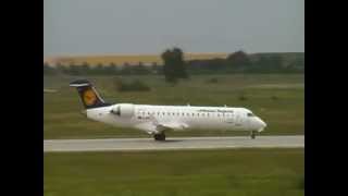 Canadair Regional Jet 700 Landing and TakeOff [upl. by Schnur]