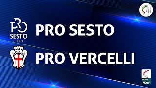 Pro Sesto  Pro Vercelli 00  Gli Highlights [upl. by Laekim991]