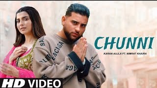 Chunni Meri Rang De Lalariya Karan Aujla Official Video Mere Yaar Di Gaddi De Naal Di [upl. by Snehpets703]