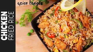 রেস্টুরেন্ট স্টাইল চিকেন ফ্রাইড রাইস  Chicken Fried Rice  Bangladeshi Fried Rice Recipe [upl. by Nerac]