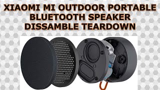 Xiaomi Mi Outdoor Portable Bluetooth Speaker Disassemble TearDown  Hoparlörün İçini Açmak [upl. by Sibley]