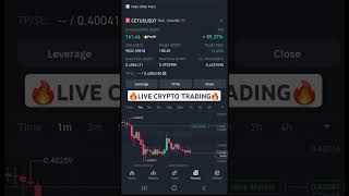 100 investment 500 Profit in Crypto Trading  Binance Futures Trading Scalping cryptotrading [upl. by Entruoc]