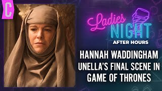 Game of Thrones Hannah Waddingham on Literally Being Waterboarded [upl. by Annairdna]