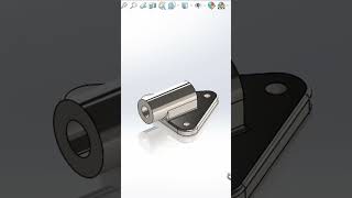 Socket bearing design in Solidworks mechanicaldotcom solidworks solidworkstutorials viral [upl. by Cirilo]