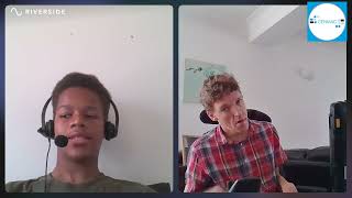 CENMAC student ambassador Khamani interviews Toby Hewson [upl. by Rist241]