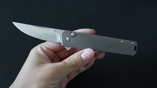 Boker Plus Kwaiken Button Lock Knife Review [upl. by Wesa]